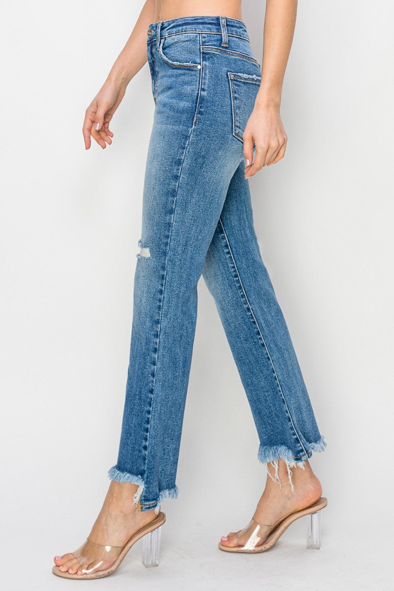 Victoria High Rise Crop Jean