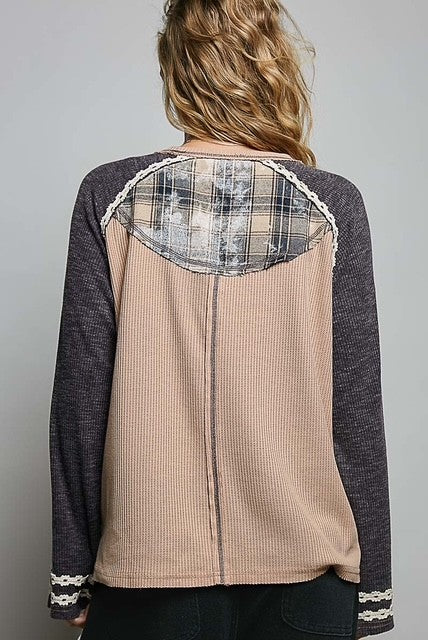 Retro Henley Top