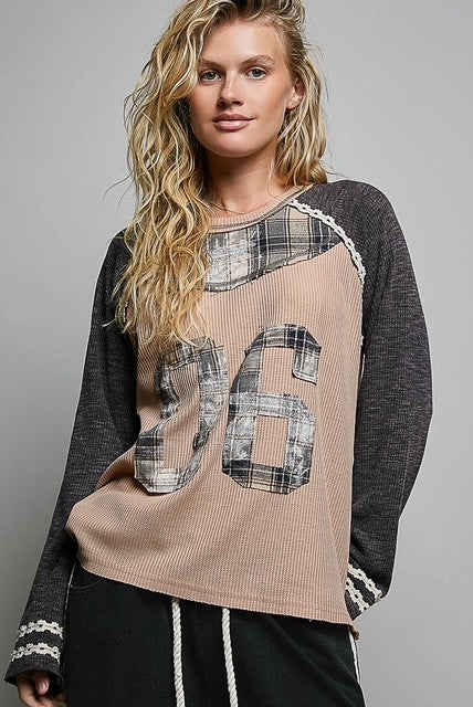 Retro Henley Top