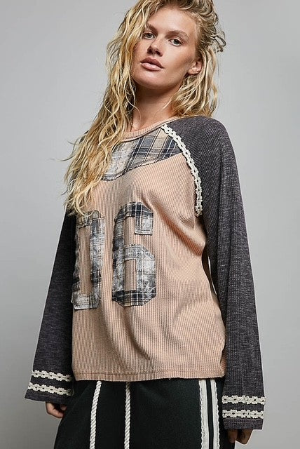 Retro Henley Top