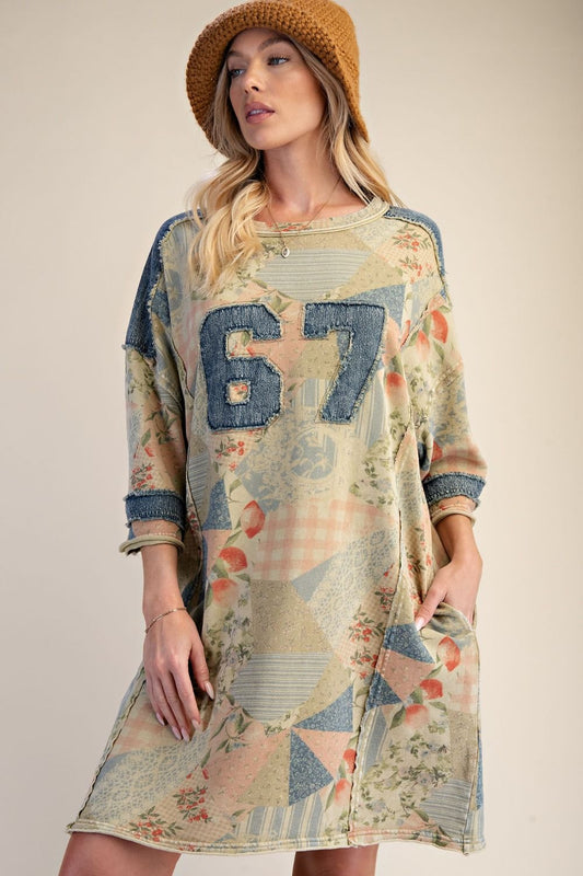 Retro T-Shirt Dress