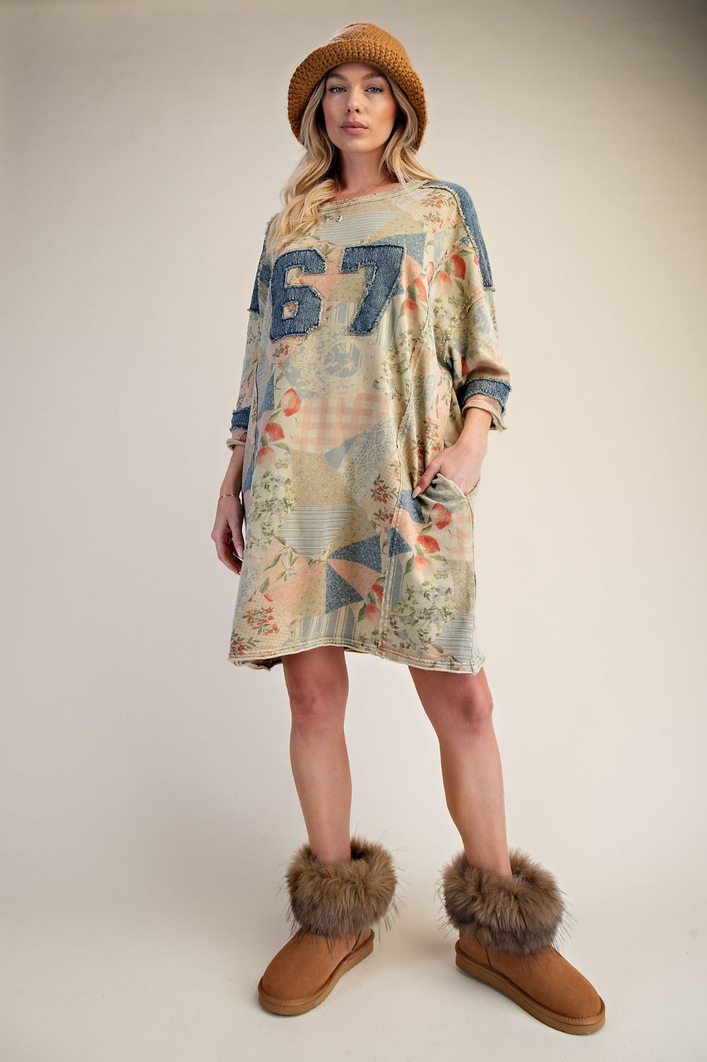 Retro T-Shirt Dress