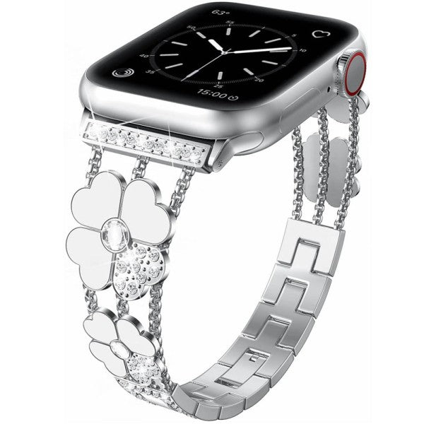 Apple Bling Flower Band