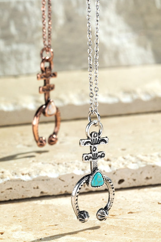 Western Squash Blossom Necklace