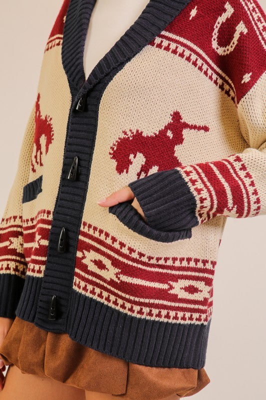 Rodeo Toggle Cardi