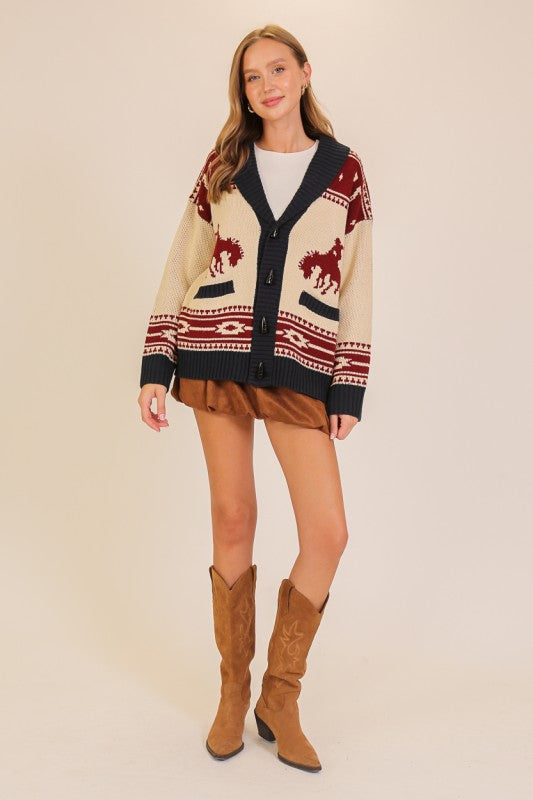 Rodeo Toggle Cardi