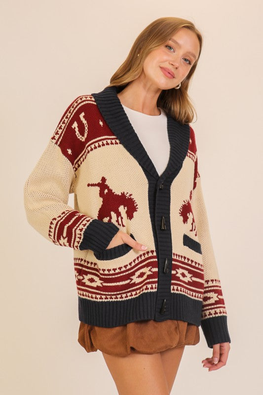 Rodeo Toggle Cardi