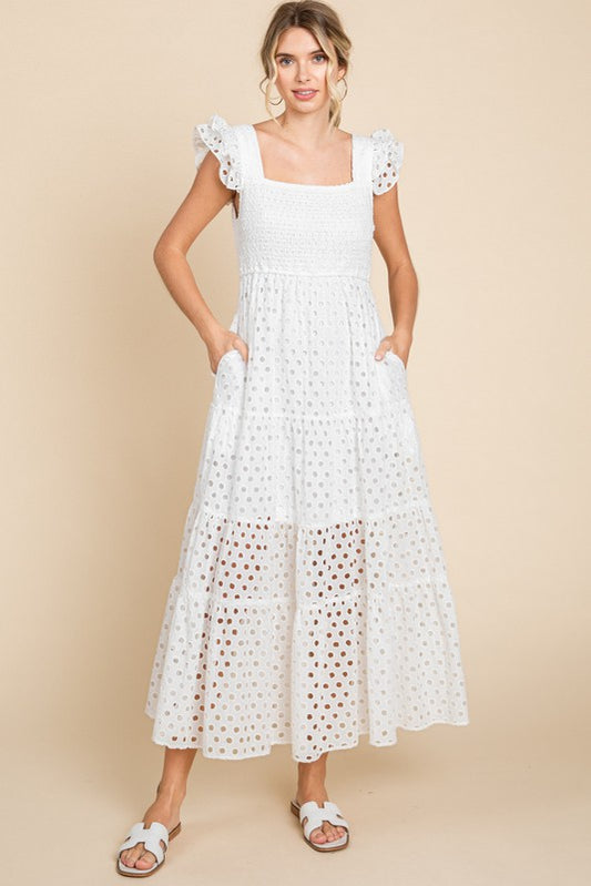 White Lace Dress