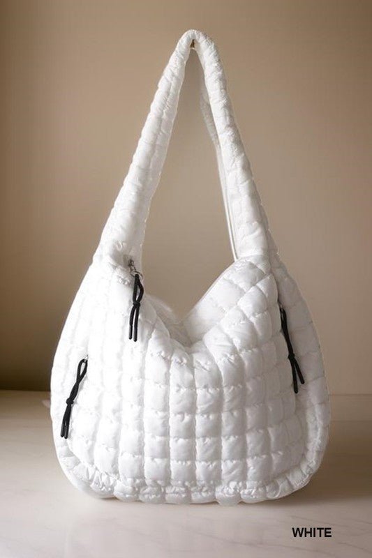 Large Puffer/Quilted Bag