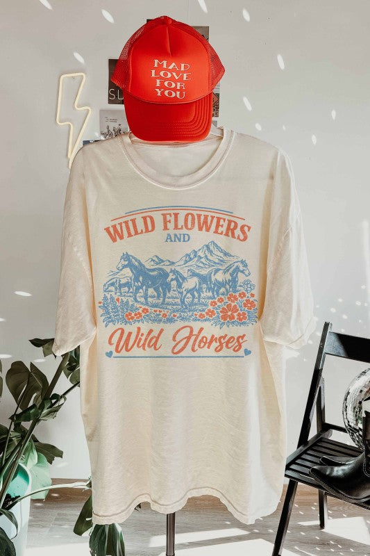 Wild Flowers & Wild Horses