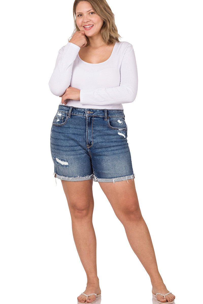 Heather Plus Shorts