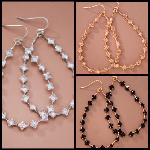 Zircon Crystal Drop Earring